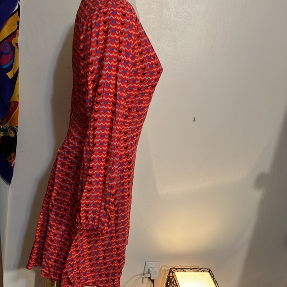 NWT Gap size 4 swing midi v neck dress - Picture 5 of 12